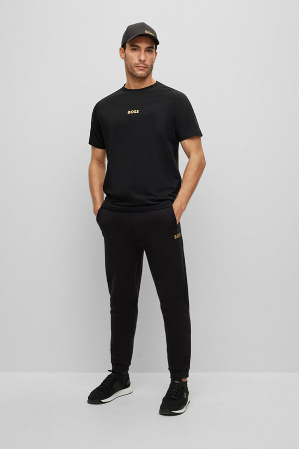 T-SHIRT BOSS - 001 BLACK